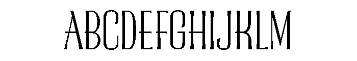 Charlesito Regular Font UPPERCASE