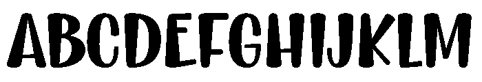 Charlie Dreams Regular Font UPPERCASE