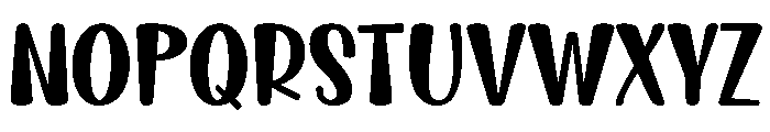 Charlie Dreams Regular Font UPPERCASE