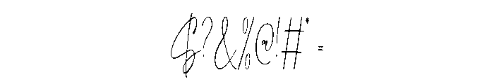 CharlieFinley-Regular Font OTHER CHARS