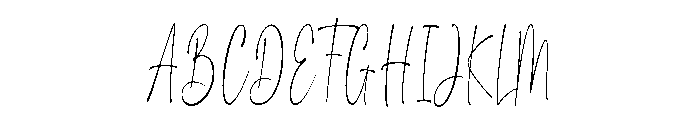 CharlieFinley-Regular Font UPPERCASE