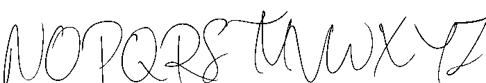 Charllesh Font UPPERCASE