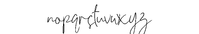 Charllesh Font LOWERCASE