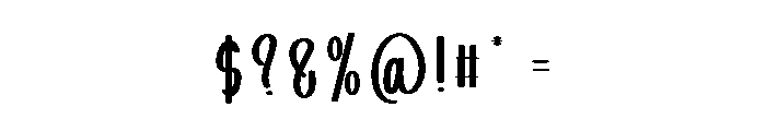 Charm Beach Font OTHER CHARS