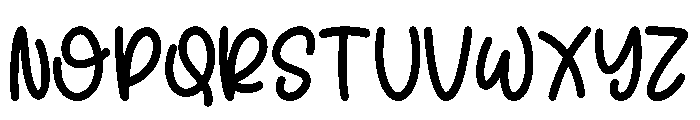 Charm Bunny Regular Font UPPERCASE
