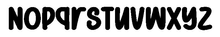 Charm Kids Font LOWERCASE