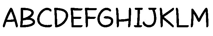 Charm Notes Font UPPERCASE
