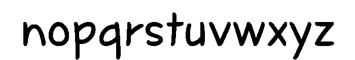 Charm Notes Font LOWERCASE