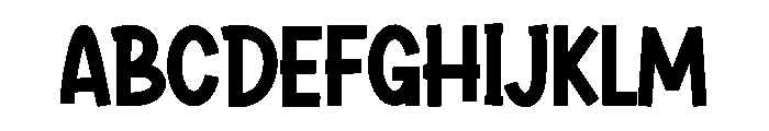 Charm Thick Font UPPERCASE