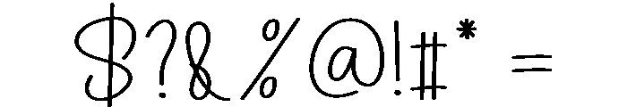 Charmed Font OTHER CHARS
