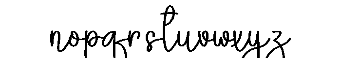 Charmed Font LOWERCASE