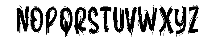 Charmer Horror Font LOWERCASE