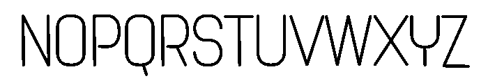 Charming Chunky Font LOWERCASE