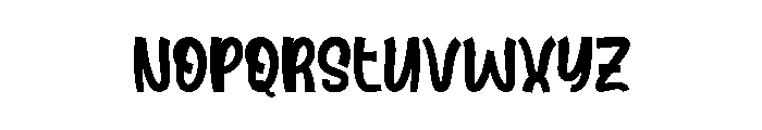 Charming Design Font UPPERCASE