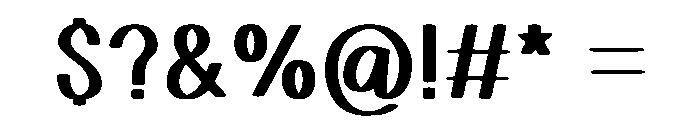 Charming Doodle Font OTHER CHARS