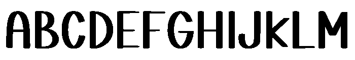 Charming Doodle Font UPPERCASE