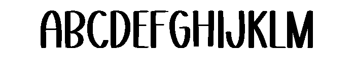 Charming Handsome Font UPPERCASE
