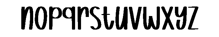 Charming Handsome Font LOWERCASE