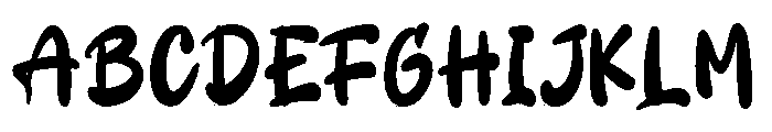 Charming Holiday Normal Font UPPERCASE