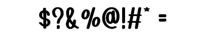 Charming Reindeer Font OTHER CHARS