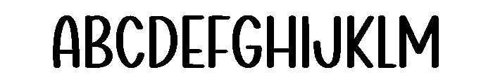 Charming Reindeer Font UPPERCASE