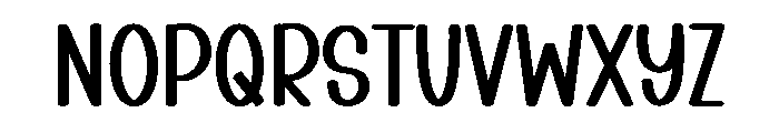 Charming Reindeer Font LOWERCASE
