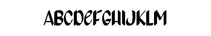 Charming Romantic Font UPPERCASE