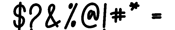 Charming Season Font OTHER CHARS