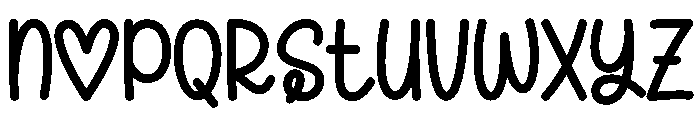 Charming Season Font UPPERCASE