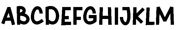 Charming Smiling Regular Font UPPERCASE