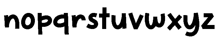Charming Smiling Regular Font LOWERCASE