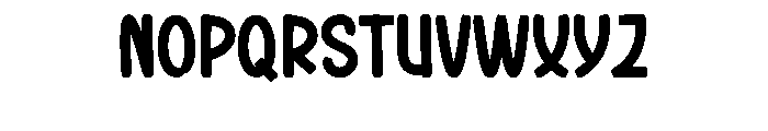 Charming Smiling Font UPPERCASE