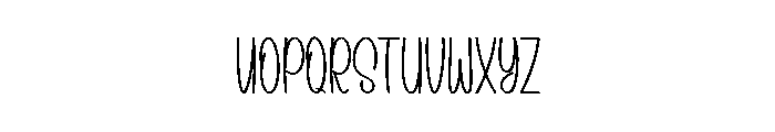 Charming Someday Font UPPERCASE
