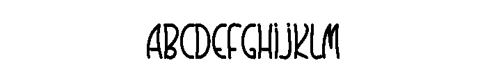 Charming Star Font UPPERCASE