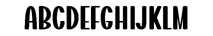 Charming Sweetness Regular Font UPPERCASE