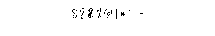 Charming3 Font OTHER CHARS