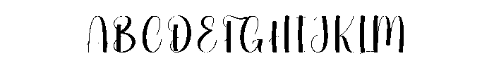 Charming3 Font UPPERCASE