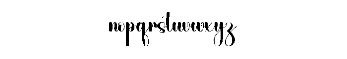 Charming3 Font LOWERCASE