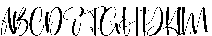 Charmy Font UPPERCASE