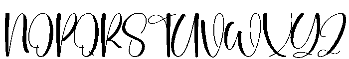 Charmy Font UPPERCASE