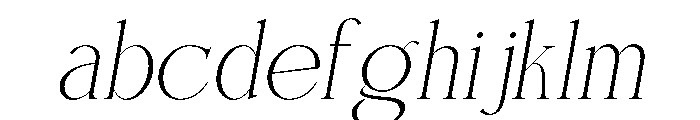 Charnoir Italic FONT