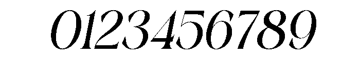 Charon Smith Italic Font OTHER CHARS