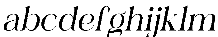 Charon Smith Italic FONT