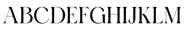 Charon Smith Regular Font UPPERCASE