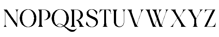 Charon Smith Regular Font UPPERCASE