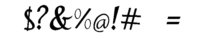 Charry Font OTHER CHARS