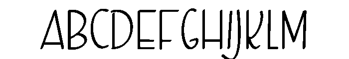 Charry Font UPPERCASE