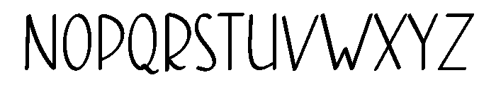 Charry Font UPPERCASE