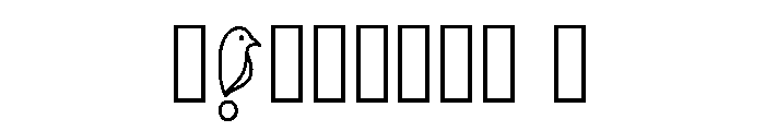 Chase Regular Font OTHER CHARS