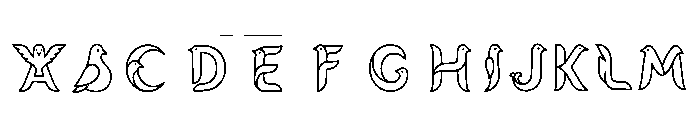 Chase Regular Font UPPERCASE